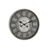 Reloj de Pared Home ESPRIT Dorado Cristal Hierro Vintage 60 x 8 x 60 cm