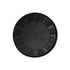 Reloj de Pared Home ESPRIT Negro Dorado Cristal Hierro 60 x 8 x 60 cm