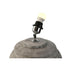 Lámpara de mesa Home ESPRIT Gris Cemento 30 x 30 x 46 cm