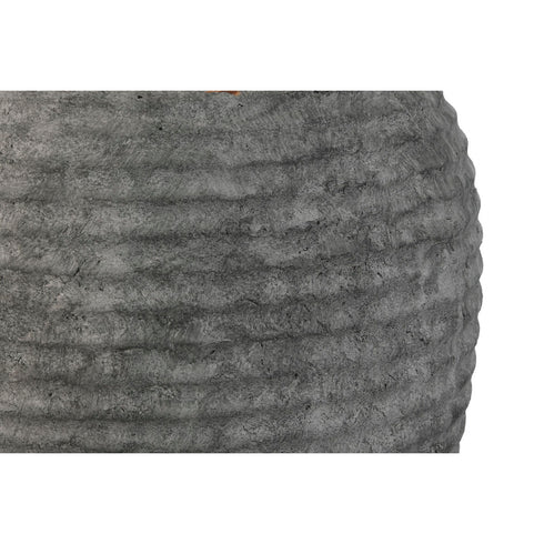 Lámpara de mesa Home ESPRIT Gris Cemento 30 x 30 x 46 cm
