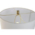 Lámpara de mesa Home ESPRIT Blanco Dorado Mármol 50 W 220 V 38 x 38 x 72 cm