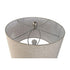 Lámpara de mesa Home ESPRIT Crema Gres 50 W 220 V 40 x 40 x 76 cm