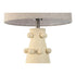 Lámpara de mesa Home ESPRIT Crema Gres 50 W 220 V 40 x 40 x 76 cm