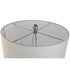 Lámpara de mesa Home ESPRIT Azul Blanco Gres 50 W 220 V 40 x 40 x 74 cm