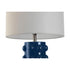 Lámpara de mesa Home ESPRIT Azul Blanco Gres 50 W 220 V 40 x 40 x 74 cm