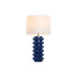 Lámpara de mesa Home ESPRIT Azul Blanco Gres 50 W 220 V 40 x 40 x 74 cm