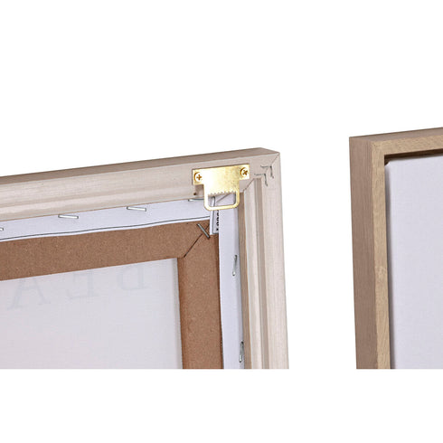 Cuadro Home ESPRIT Escandinavo 45 x 2,5 x 60 cm (4 Unidades)