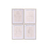 Cuadro Home ESPRIT Escandinavo 45 x 2,5 x 60 cm (4 Unidades)
