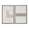 Cuadro Home ESPRIT Abstracto Urbano 40 x 3 x 60 cm (2 Unidades)