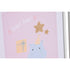 Cuadro Home ESPRIT Infantil Purpurina 30 x 2,5 x 40 cm (4 Unidades)