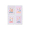 Cuadro Home ESPRIT Infantil Purpurina 30 x 2,5 x 40 cm (4 Unidades)