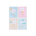 Cuadro Home ESPRIT Infantil Purpurina 30 x 1,8 x 40 cm (4 Unidades)