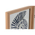Juego de 4 cuadros Home ESPRIT Mediterráneo Marino 22 x 2 x 22 cm (4 Piezas)