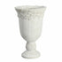 Jarrón 31 x 31 x 47,5 cm Cemento Blanco