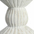 Jarrón 31 x 31 x 47,5 cm Cemento Blanco