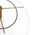 Lámpara de Techo Cristal Dorado Transparente Vintage Ø 25 cm 25 x 25 x 25 cm
