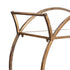 Carro de Cocina Dorado Cristal Hierro 70 x 33,5 x 75 cm
