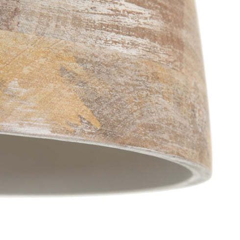 Lámpara de Techo Natural Madera 30 x 30 x 42 cm 60 W