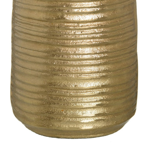 Jarrón 14 x 14 x 42,5 cm Dorado Aluminio