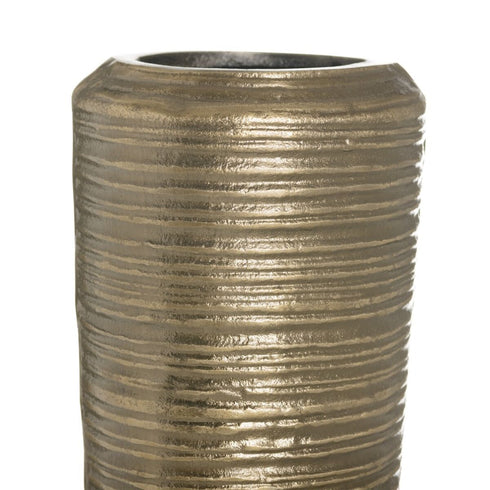 Jarrón 14 x 14 x 58,5 cm Cobre Aluminio
