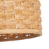 Lámpara de Techo 51 x 51 x 35,5 cm Natural (2 Unidades)