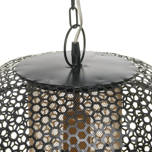 Lámpara de Techo 34 x 34 x 54 cm Negro Metal