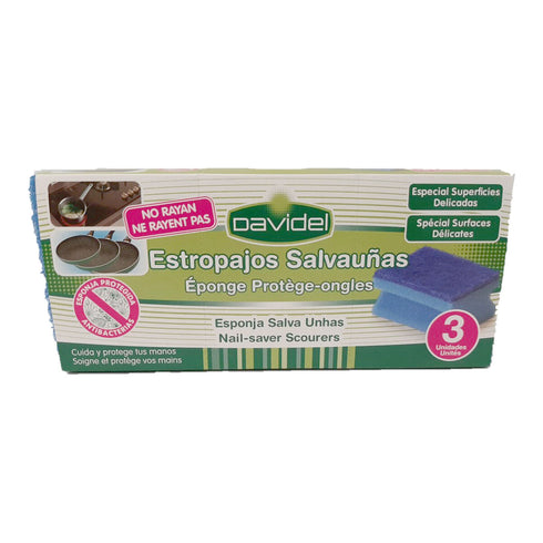 Estropajo Davidel (3 uds)