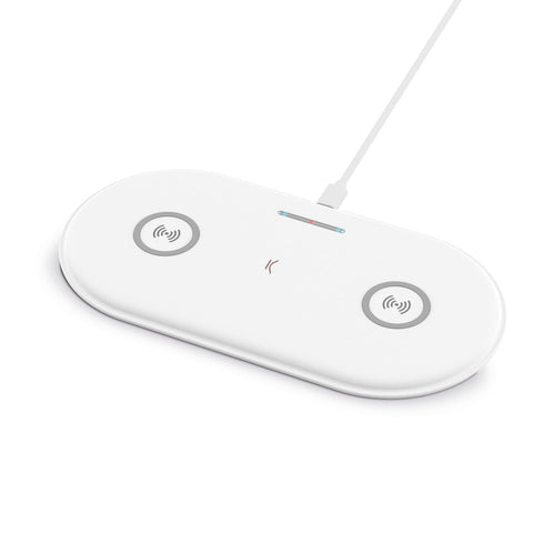 Base de carga KSIX Station 2en1 Blanco