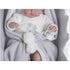 Muñeco Bebé con Accesorios Arias Elegace Erea Gris 33 cm
