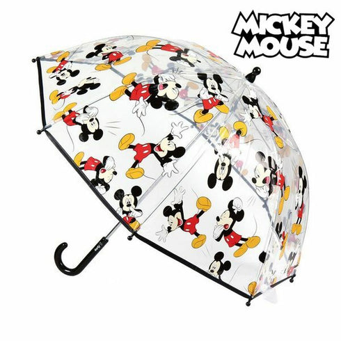 Paraguas Burbuja Mickey Mouse Transparente (ø 45 cm)
