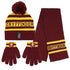 Gorro, Bufanda y Guantes Harry Potter Rojo