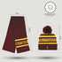 Gorro, Bufanda y Guantes Harry Potter Rojo