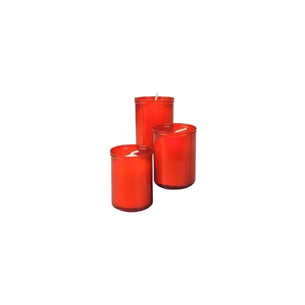Vela Lumar Roja Pequeño (3 uds)