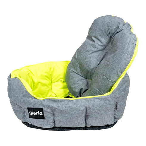Cama para Perro Gloria QUARTZ Gris Verde 50 x 40 cm
