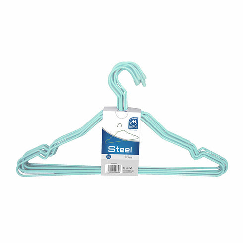 Juego de Perchas Mondex Azul cielo 39 cm 6 Unidades