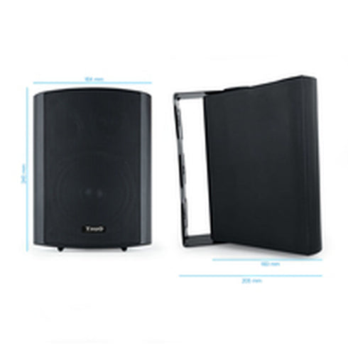 Altavoces TooQ TQOWS-01B Negro