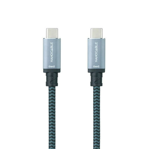 Cable USB C NANOCABLE 10.01.4101-L150-COMB 1,5 m Verde