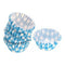 Set de Moldes de Repostería Azul Desechable (100 pcs)