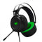 Auriculares con Micrófono Gaming KEEP OUT HX10 Negro Verde Negro/Verde
