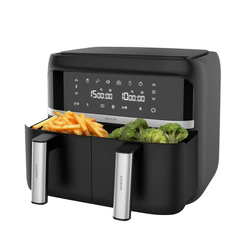 Freidora sin Aceite Cecotec Cecofry Advance Double Negro 2850 W 9 L