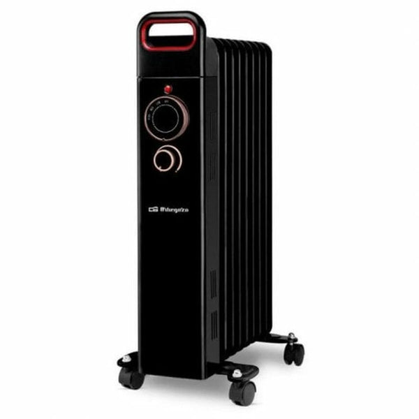 Radiador de Aceite Orbegozo RU 1500 Negro 2000 W