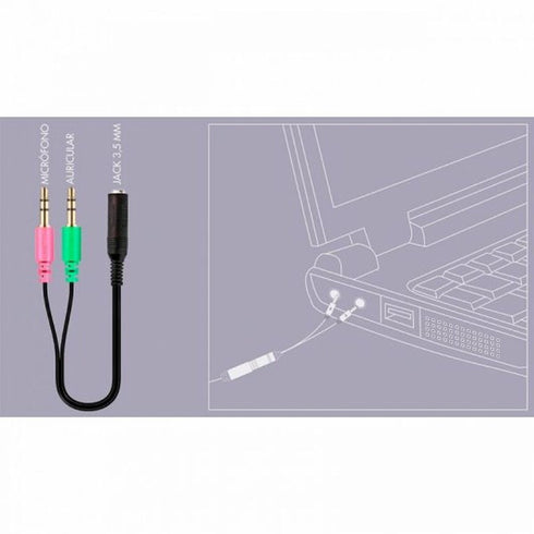 Auriculares de Diadema Avenzo AV-HP2200B