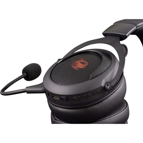 Auricular con Micrófono Gaming CoolBox G01 Pro Negro