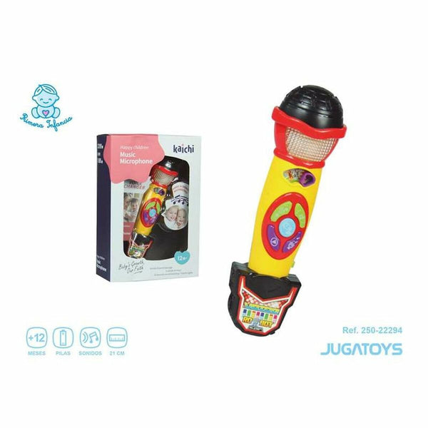 Micrófono con sonido (21 cm)