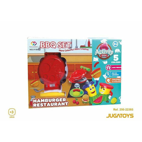 Juego de Plastilina Hamburger Restaurant Sandwichera
