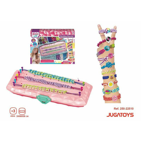 Kit Creación de Pulseras Trenzado 24 x 6 x 28 cm