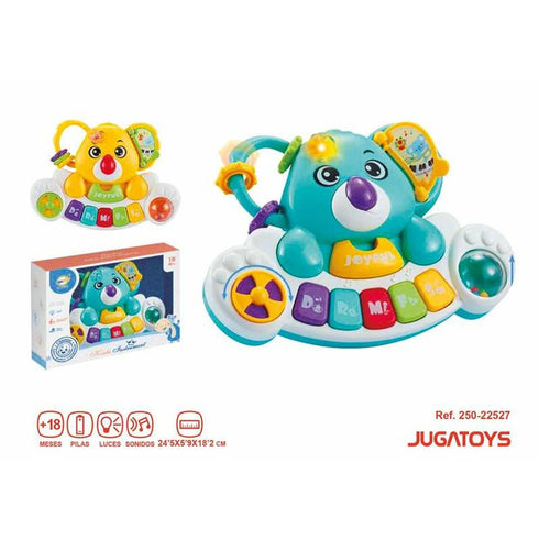 Piano Interactivo para Bebé Koala Luz Sonido