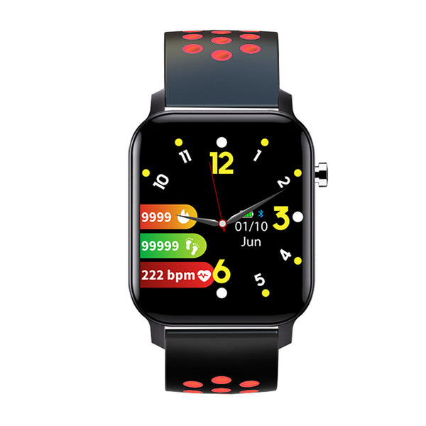 Smartwatch LEOTEC LESW55R 1,4" LCD 170 mah Rojo Negro Verde Negro, rojo