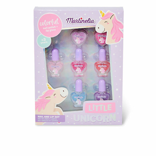 Set de Maquillaje Infantil Martinelia Little Unicorn Nail Polish (7 Unidades)