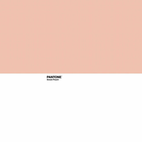 Sábana Encimera Pantone Sweet Peach 230 x 270 cm (Cama de 150)